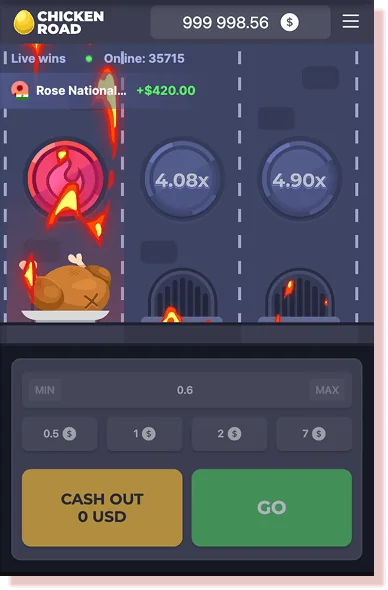 play chicken road game in Nigeria